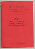 (C153) LISTA DE PRETURI 1975, ROMPRESFILATELIA