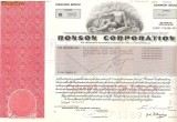 348 Actiuni -RONSON CORPORATION -seria RC 3952