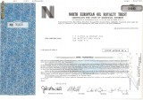 249 Actiuni -NORTH EUROPEAN OIL ROYALTY TRUST-seriaNEC3163