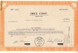 230 Actiuni SUA - IMEX CORP.-seria C 1165