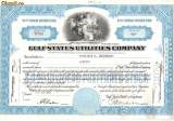 317 Actiuni -GULF STATES UTILITIES COMPANY-seria NP/O 895