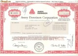 213 Actiuni SUA -Avery Dennison Corporation -seria AD 18578