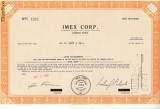 233 Actiuni SUA - IMEX CORP.-seria C 1021