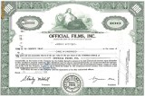 256 Actiuni - OFFICIAL FILMS, INC. -seria N68964