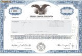 258 Actiuni -PEEKSKILL FINANCIAL CORPORATION -seria P3586