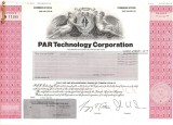 279 Actiuni -PAR Technology Corporation -seria N 11199