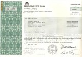 336 Actiuni -FIRST CHARLOTTE BANK -seria FCB 11676