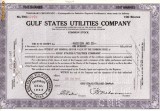 406 Actiuni -GULF STATES UTILITIES COMPANY -seria TNC17278