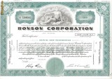 439 Actiuni - RONSON CORPORATION -seria N 164043