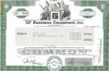 398 Actiuni -GF Bussiness Equipment, Inc. -seria NX 0538