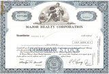 431 Actiuni - MAJOR REALTY CORPORATION -seria UJ271860
