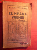 E. LOVINESCU - IN CUMPANA VREMII - Prima Editie1919