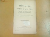 Statut Soc. Micul Comerciant Buc. 1910