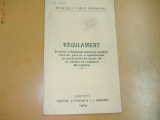 Regulament pentru uscatorii piei si spalatorii Dorohoi 1903