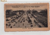 B11360 Timisoara Piata Scudier circulata 1923