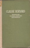 Cl. Bernard / Introducere in studiul medicinii experimentale