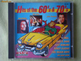 HITS OF THE 60&#039;S and 70&#039;S - Selectii - C D Original ca NOU, CD, Dance