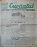 Cumpara ieftin Cuvantul , ziar al miscarii legionare , 20 ianuarie 1941 , 2