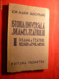 I.Marin Sadoveanu - Drama si Teatrul Religios in Ev Mediu1942