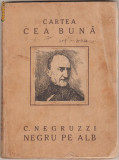 C.Negruzzi / Negru pe alb (ed.1922,prefata S.Puscariu)