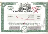 502 Actiuni -GF Business Equipment, Inc. -seria NX 2535