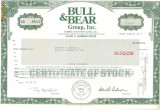 512 Actiuni -BULL &amp;amp; BEAR Group, Inc. -seria BB 8553