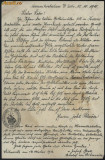 Scrisoare paroh biserica catolica , din 1910 , stampila , expediata in Romania