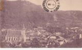 B14936 Brasov Vedere generala circulata 1912