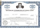 586 Actiuni -Magnum Communications Corp. -seria J 3445