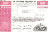 639 Actiuni -San Juan Racing Association, Inc. -seria JU 24062