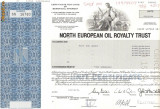616 Actiuni -North European Oil Royalty Trust -seria SN 16760