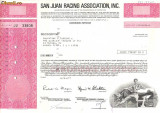 640 Actiuni -San Juan Racing Association, Inc. -seria JU 33808