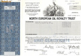 625 Actiuni -North European Oil Royalty Trust -seria SN 05962