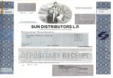 560 Actiuni -SUN DISTRIBUITORS L.P. -seria A 68970