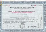 643 Actiuni -San Juan Racing Association, Inc. -seria NCJ 35222