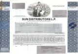 559 Actiuni -SUN DISTRIBUITORS L.P. -seria A 63316