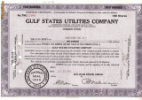 652 Actiuni -Gulf States Utilities Company -seria TNC 17089