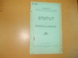 Statut Lucratori Incaltaminte Bucuresti 1905