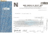637 Actiuni -North European Oil Royalty Trust -seria NEC 2740
