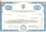 604 Actiuni -Eco Electrical Manufacturing Corporation -seria JC 8410