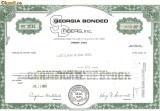 727 Actiuni -GEORGIA BONDED FIBERS, Inc. -seria AU 3032