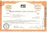 717 Actiuni -Programming and Systems, Inc. -seria NU 22131