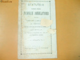 Statute Soc. Prim Ambulatoriu pt tratament Braila 1903