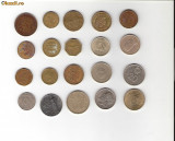 93 Lot interesant de monede si jetoane (fise, token)(20 bucati)