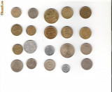 42 Lot interesant de monede si jetoane (fise, token)(20 bucati)