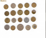30 Lot interesant de monede si jetoane (fise, token)(20 bucati)