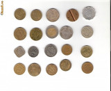37 Lot interesant de monede si jetoane (fise, token)(20 bucati)