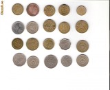 25 Lot interesant de monede si jetoane (fise, token)(20 bucati)