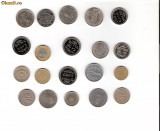 28 Lot interesant de monede si jetoane (fise, token)(20 bucati)