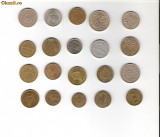 66 Lot interesant de monede si jetoane (fise, token)(20 bucati)